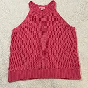 Lilly Pulitzer Pink sweater tank!